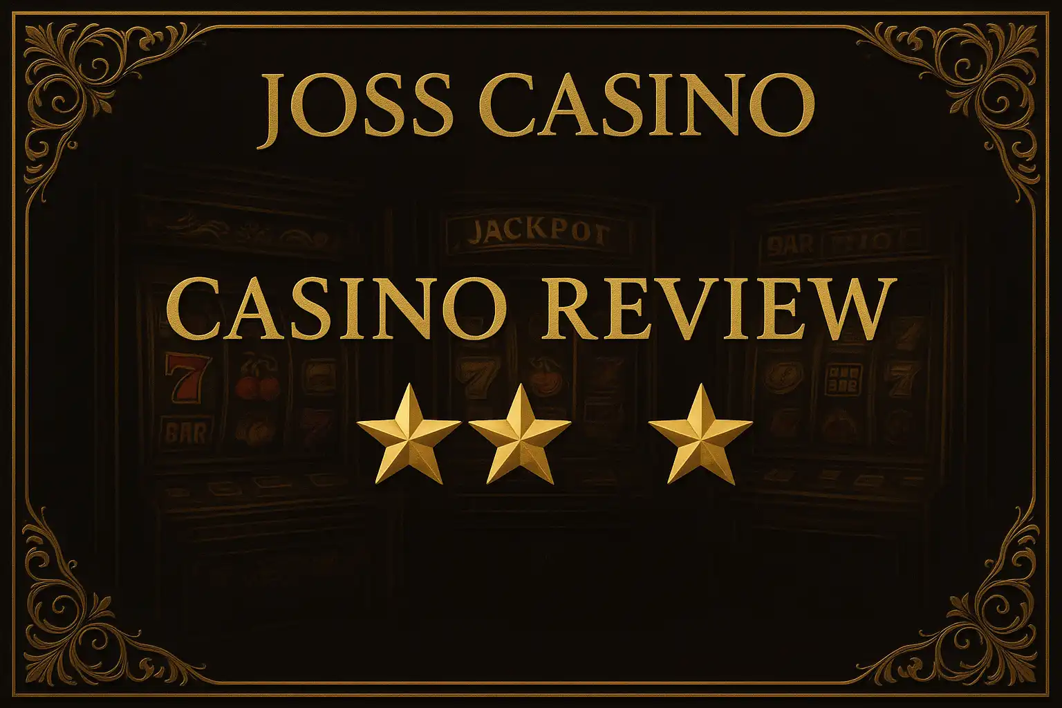 JossCasino Review – Detailansicht des Spielangebots und der Bonuskonditionen